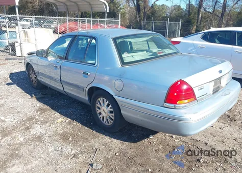 2003 Ford Crown Victoria Lx z USA, uszkodzony, nr VIN 2FAFP74W13X145024